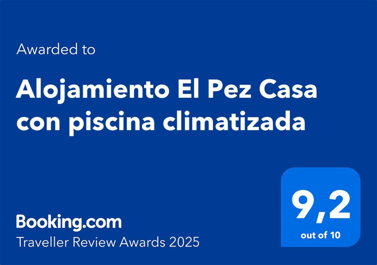 Ferienhaus El Pez Casa Con Piscina Climatizada *